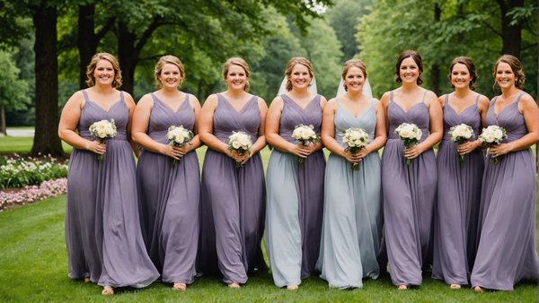 Robe demoiselle d'honneur grande taille : élargissez vos choix